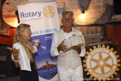 Rotary Club Saint Raphael 23 Juin 2023

(Photo copyright Anne Barson/ BarsonImages.com @BarsonImages)

Instagram: @barsonimages
FB: Toni Anne Barson / BarsonImages.com