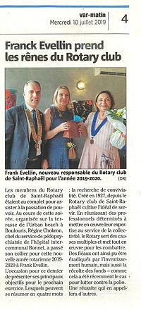 Rotary Club de Saint-Raphaël : Évènement